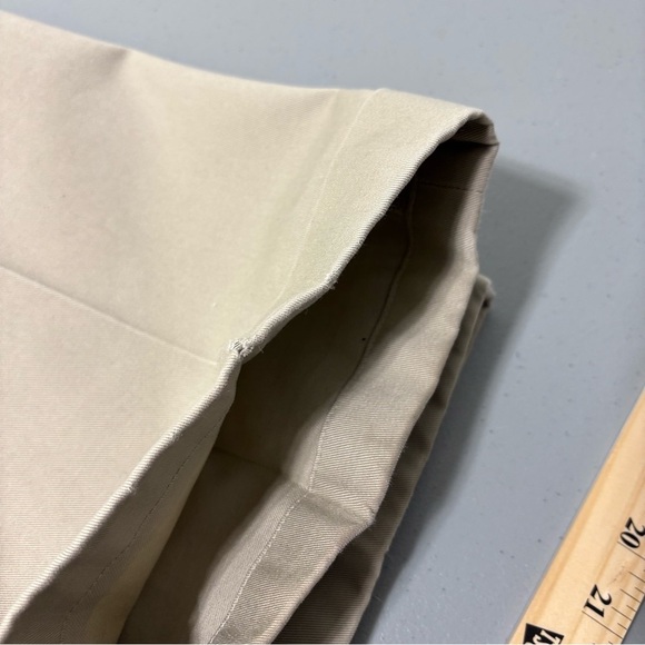 Brooks Brothers Advantage Chino Elliot Men 38X32 Cotton Pleated Pants Cuffed Hem - Picture 15 of 16